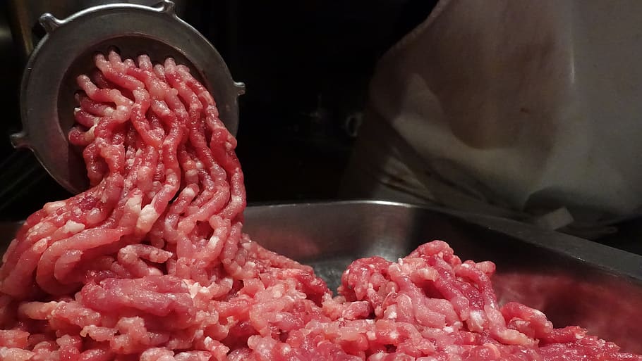 meat, minced meat, food, minced ' meat, mincer, food and drink