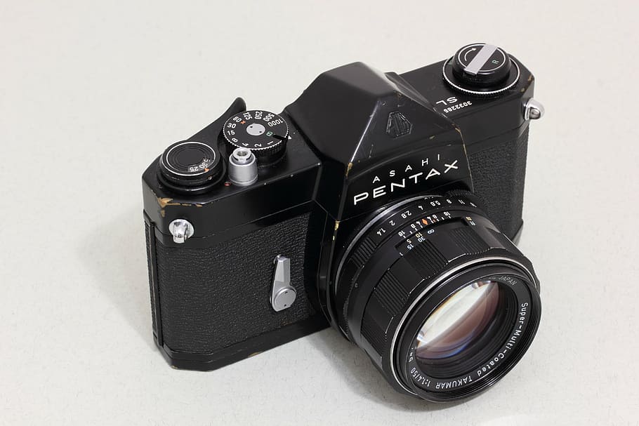 asahi, pentax, optical, japan, slr, 35mm, film camera, takumar HD wallpaper