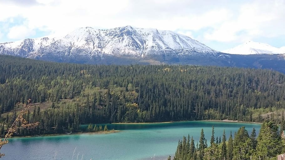 Hd Wallpaper Majestic Landscape With Lake Mountains And Forest In