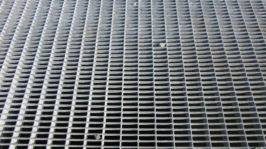 steel grid, pebble, shadow, light, steinchen, regularly, transition HD wallpaper