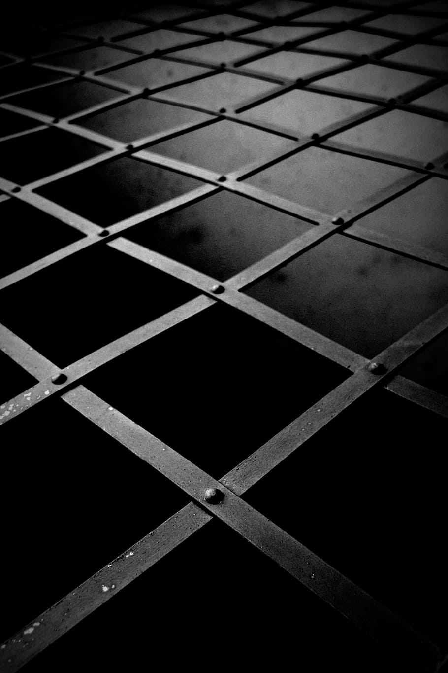 grid, shadow, light, light and shadow, architecture, pattern HD wallpaper