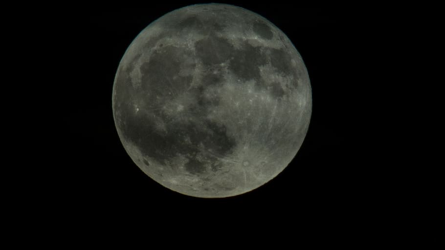 moon, night, dark, full, sky, lunar, moonlight, nature, astronomy HD wallpaper