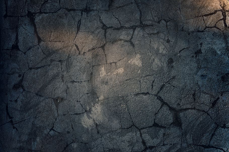 closeup photo of gray blocks, crack, concrete, wallpaper, background HD wallpaper