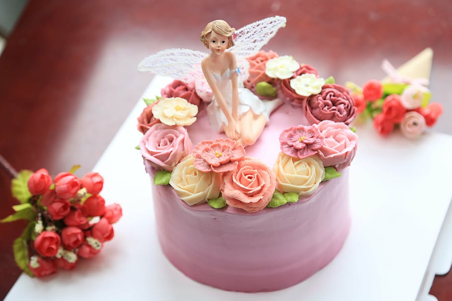 Fairy themed Birthday Cake... - Simply Elegant Cake Design | Facebook