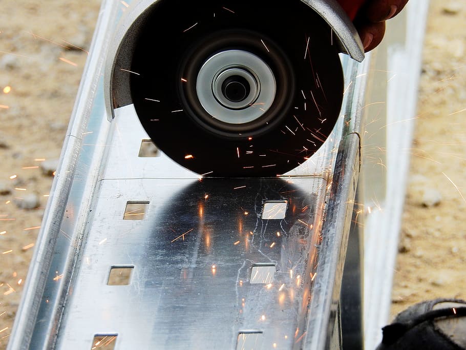 Flex, Angle Grinder, flexing, separating schneider, separate HD wallpaper