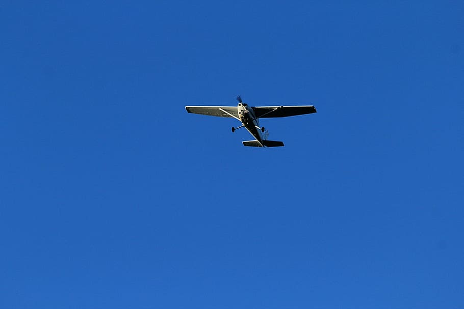 aircraft, propeller, fly, flyer, sport aircraft, blue, aviation HD wallpaper