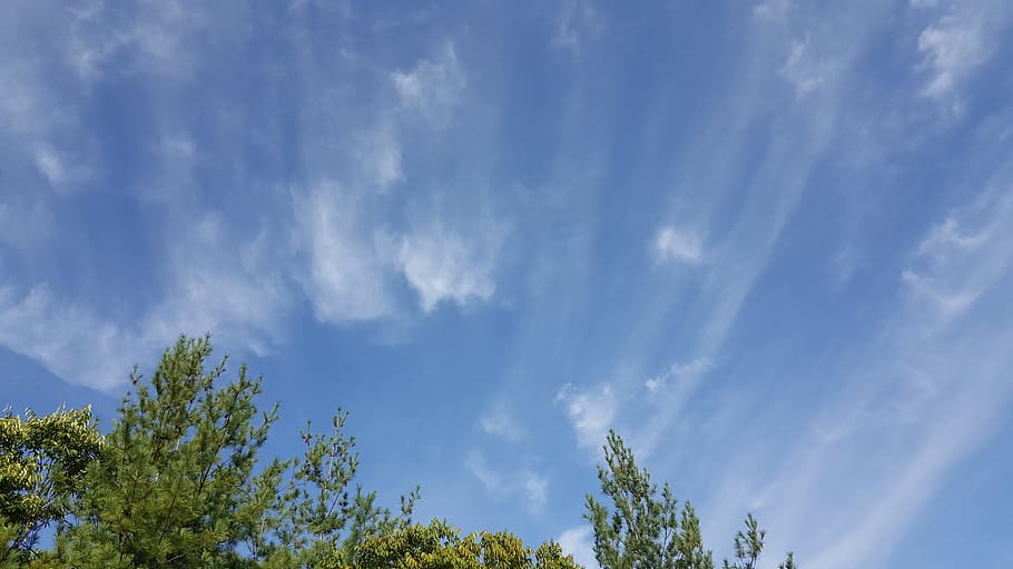 sky, cloud, one panel white, nature, landscape, republic of korea HD wallpaper