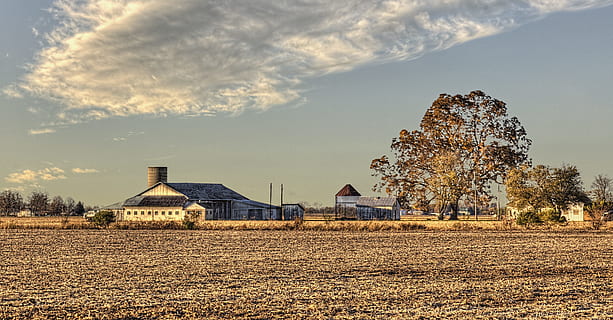 barn, rustic, barns, ohio, digital art, rural, scenic, country HD wallpaper