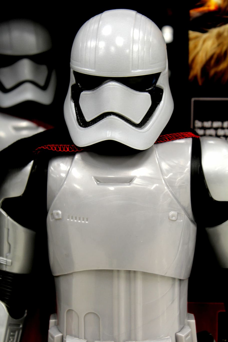stormtrooper, starwars, toy, robot, helmet, headwear, close-up, HD wallpaper