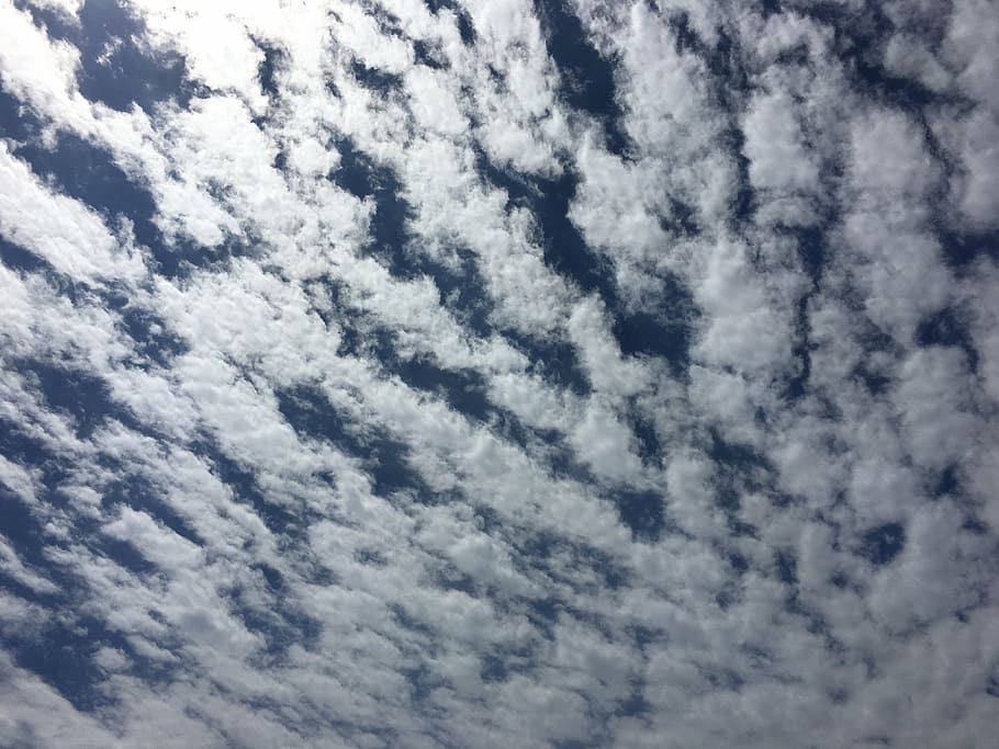 clouds, sky, sky clouds, blue sky clouds, nature, horizon, clouded HD wallpaper