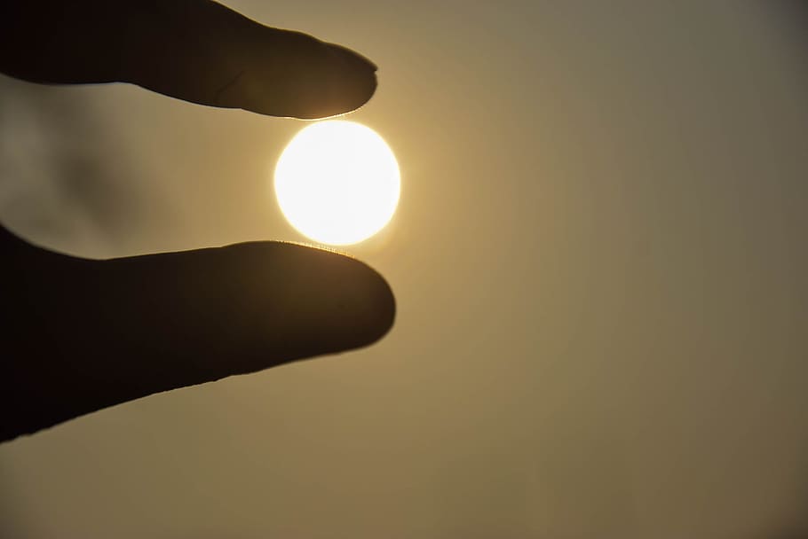 sun, thailand, human hand, human body part, sunlight, sunset HD wallpaper