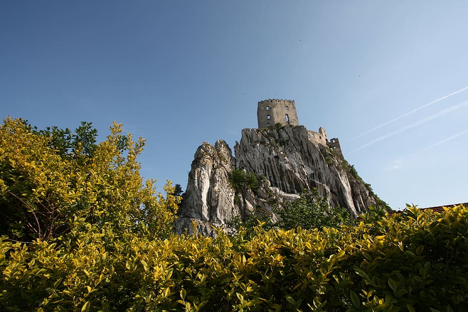 castle, beckov, strength, plant, sky, history, nature, travel destinations HD wallpaper