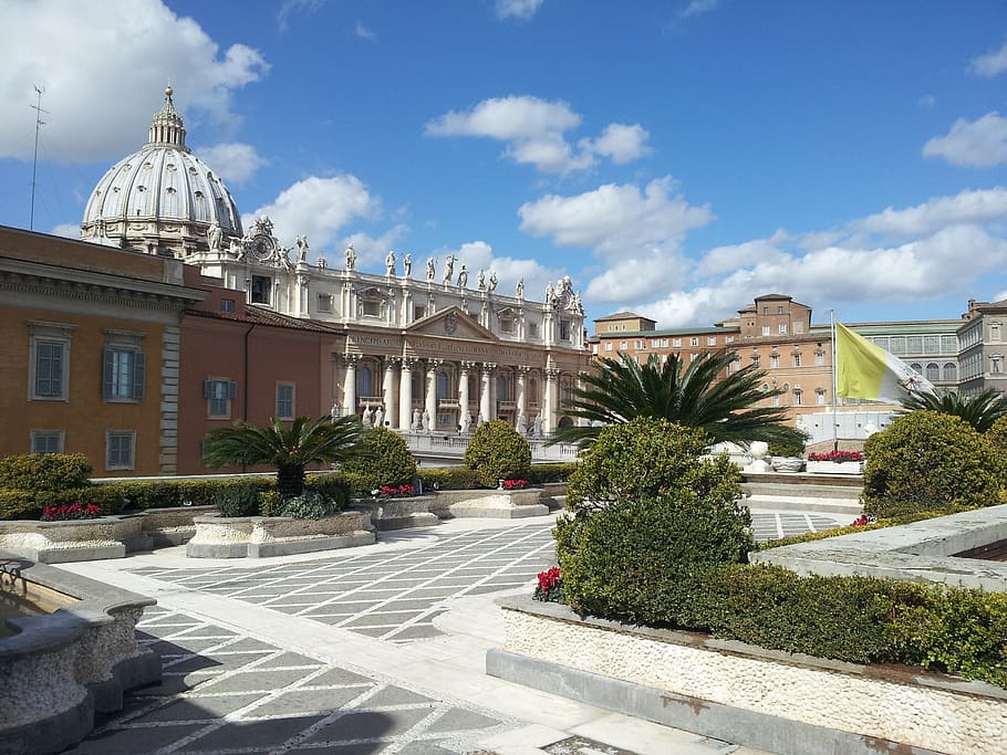 rome, italy, vaticano, europe, italian, roman, architecture, HD wallpaper