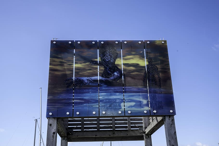 Sea Spirit Artwork in Thunder Bay, Ontario, canada, photo, public domain, HD wallpaper