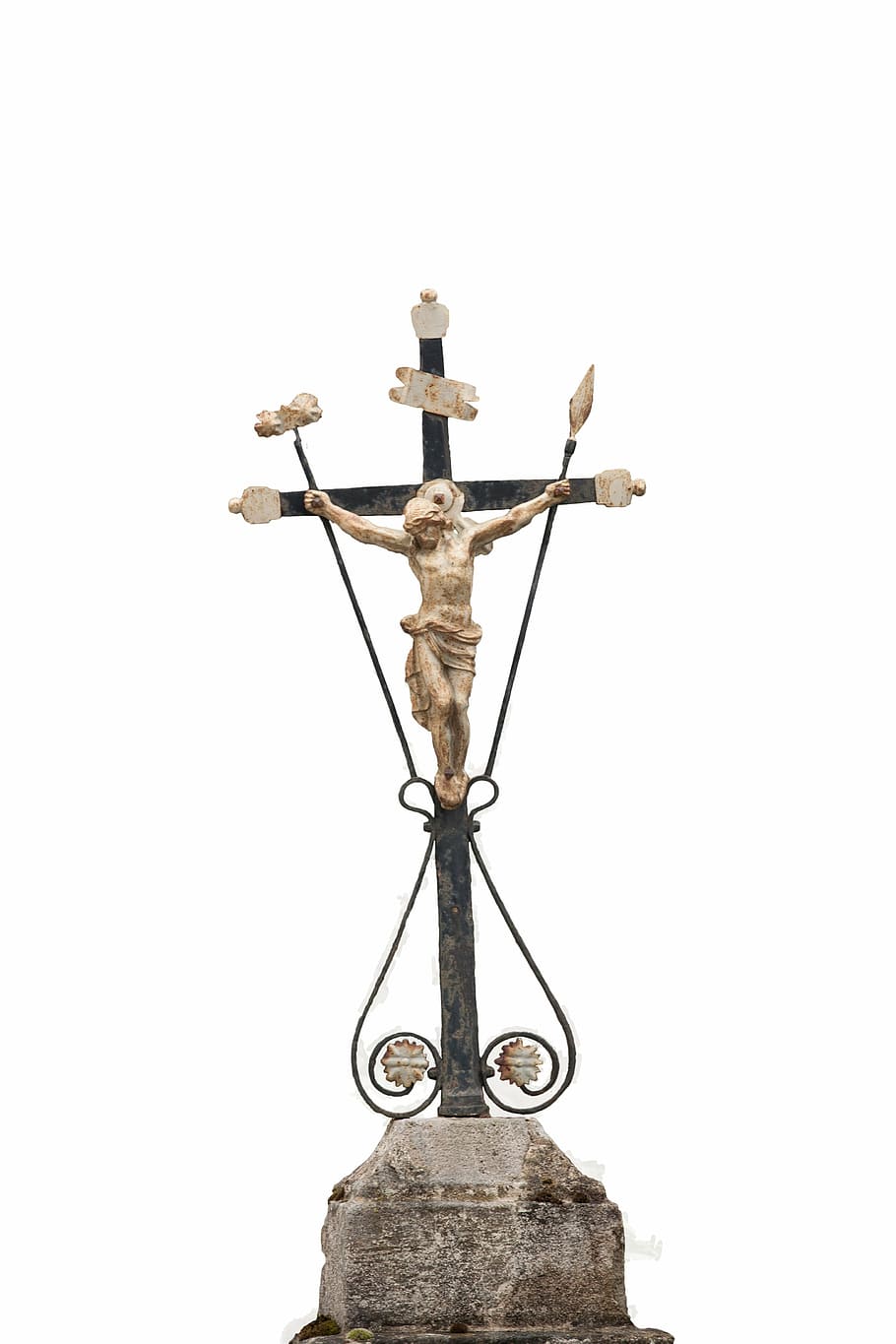cross, crucifixion, jesus, figure, christi, no people, religion