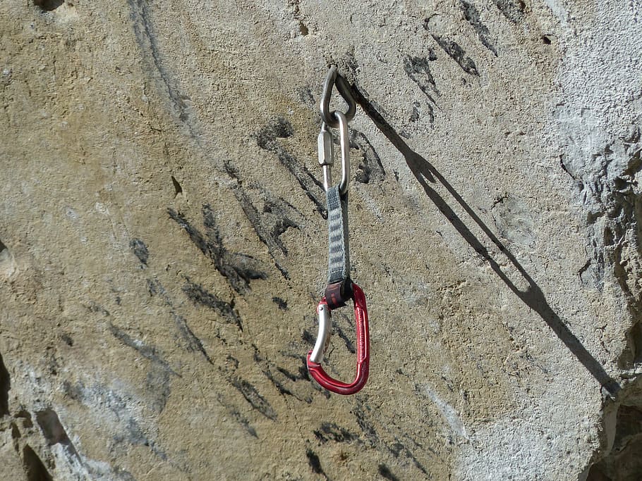climb, security, expresse, hook, screw type fuse, bergsport HD wallpaper