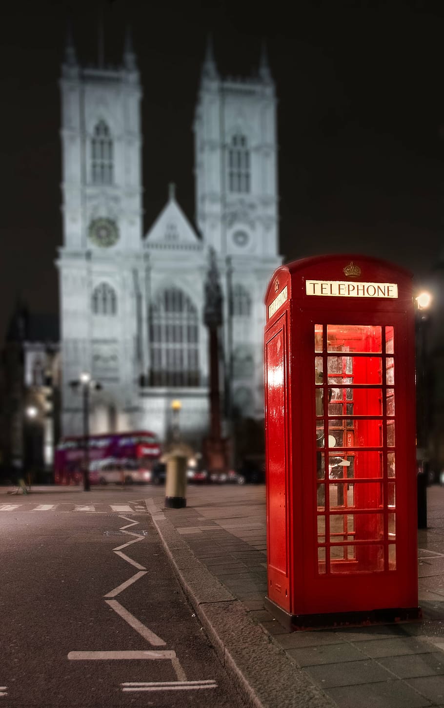 red, phone booth, london, england, telephone, box, city, old, HD wallpaper