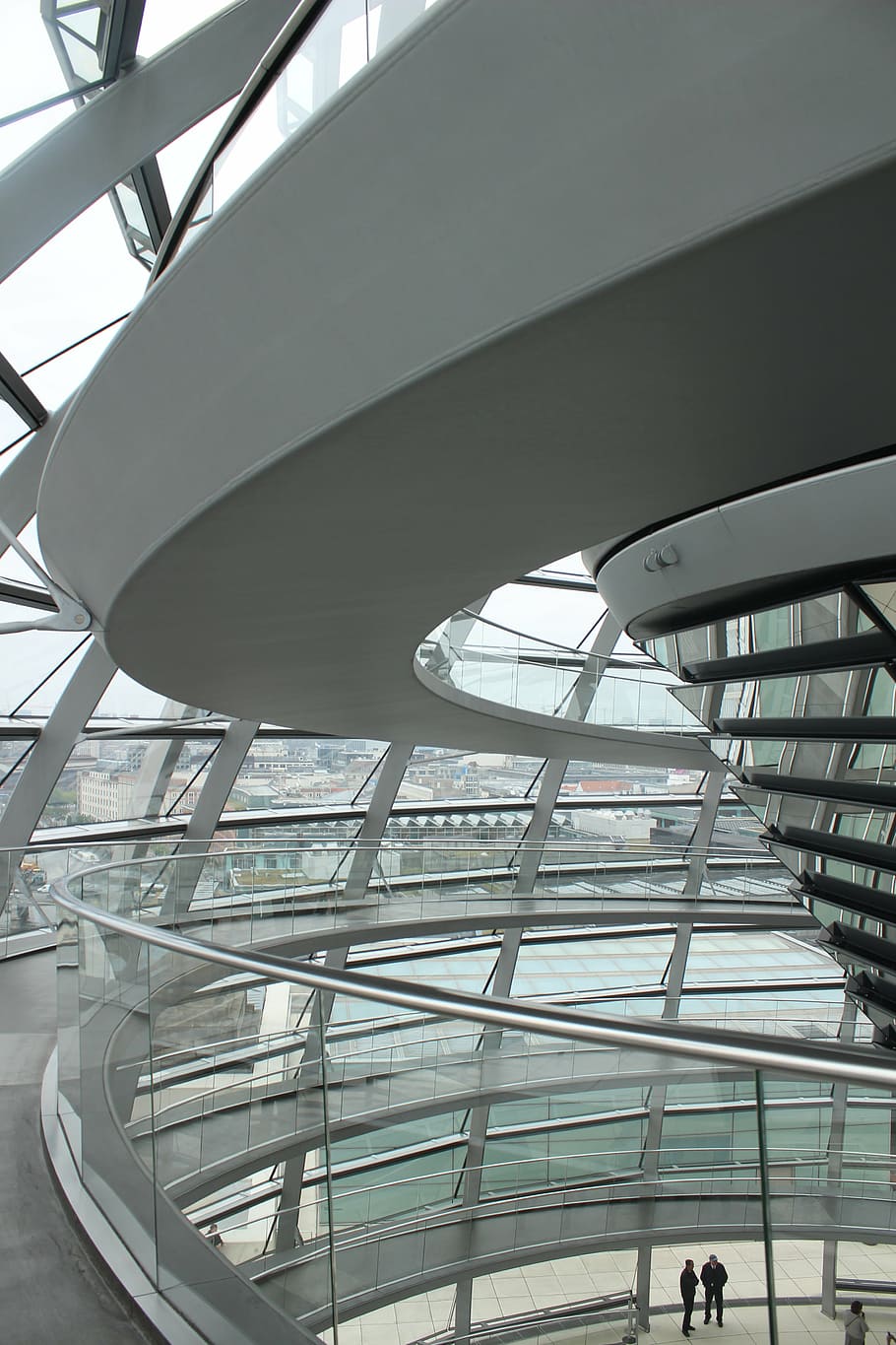 reichstag, berlin, dome, built structure, architecture, low angle view HD wallpaper