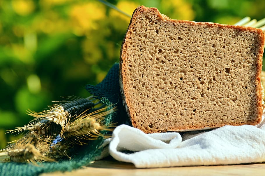 bread, cereals, bake, baked, loaf of bread, craft, nutrition HD wallpaper