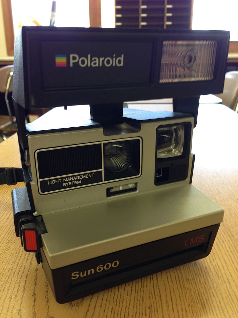 camera, polaroid, old, nostalgia, instant, communication, text HD wallpaper