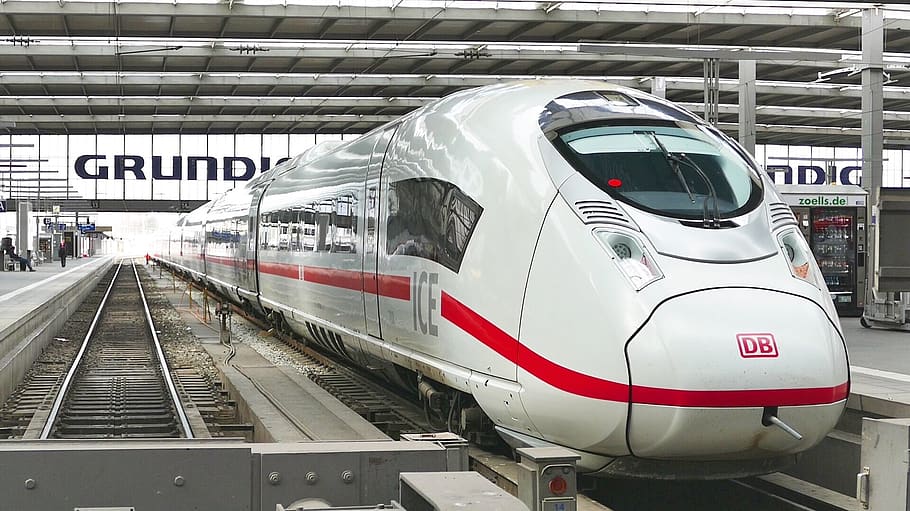 transport system, train, motor, station, transportation, mode of transportation HD wallpaper