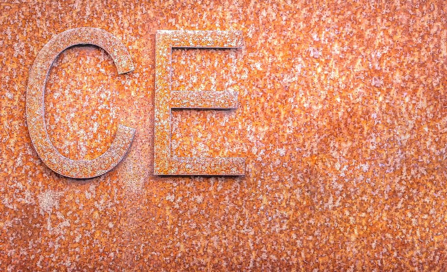 rust, rusty, metal, marking, ce, old, rusted, iron, background HD wallpaper