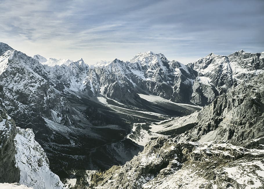 wimbachgries, national park, berchtesgaden national park, bavarian alps, HD wallpaper
