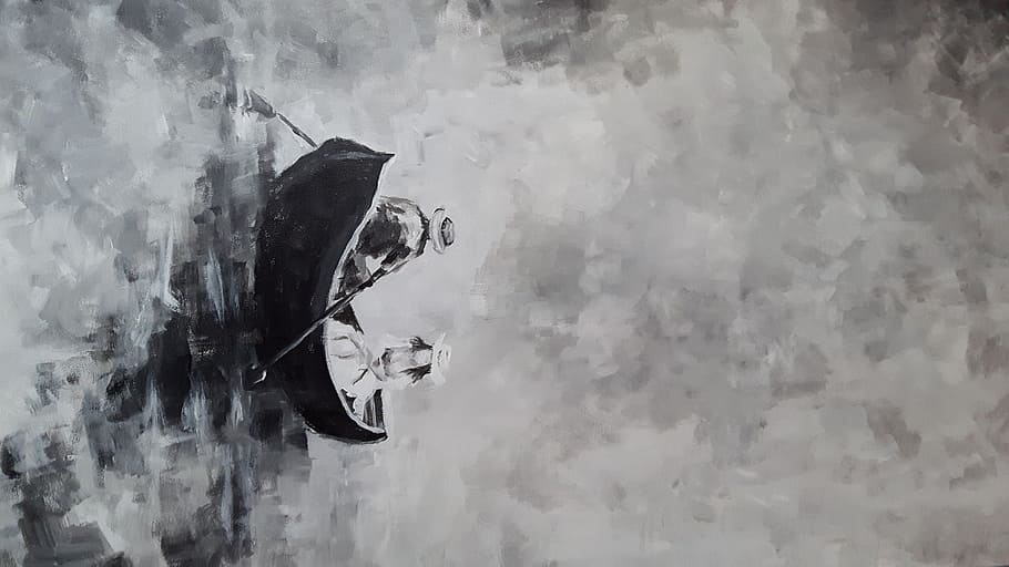 a, sunday, by, the, afternoon, canvas, acrylic, 50cm, x, 100cm HD wallpaper