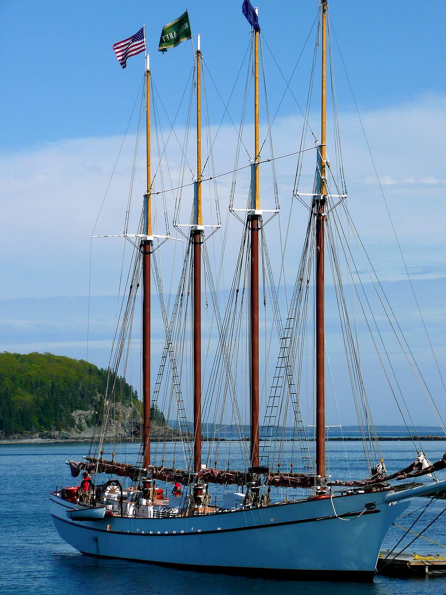 Ship, Vessel, Boat, Sailing, Water, sailboat, cruise, transport HD wallpaper