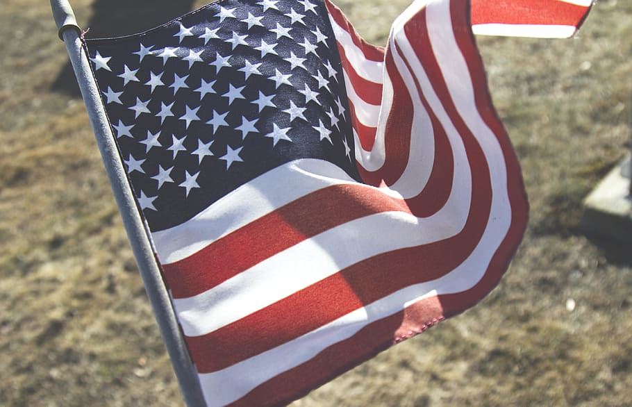 HD wallpaper: USA flag, banner, america, symbol, celebration, national ...