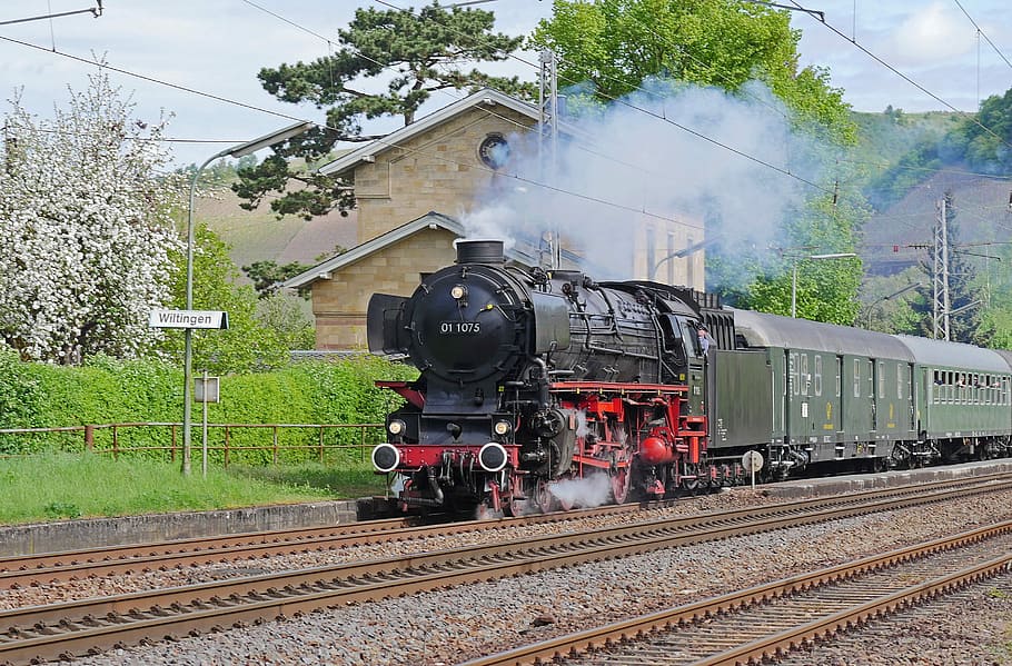 steam locomotive, express train, the steam spectacle in 2018
