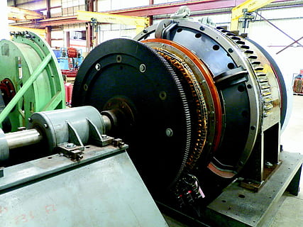 photography of black and gray industrial machine, railroad generator HD wallpaper