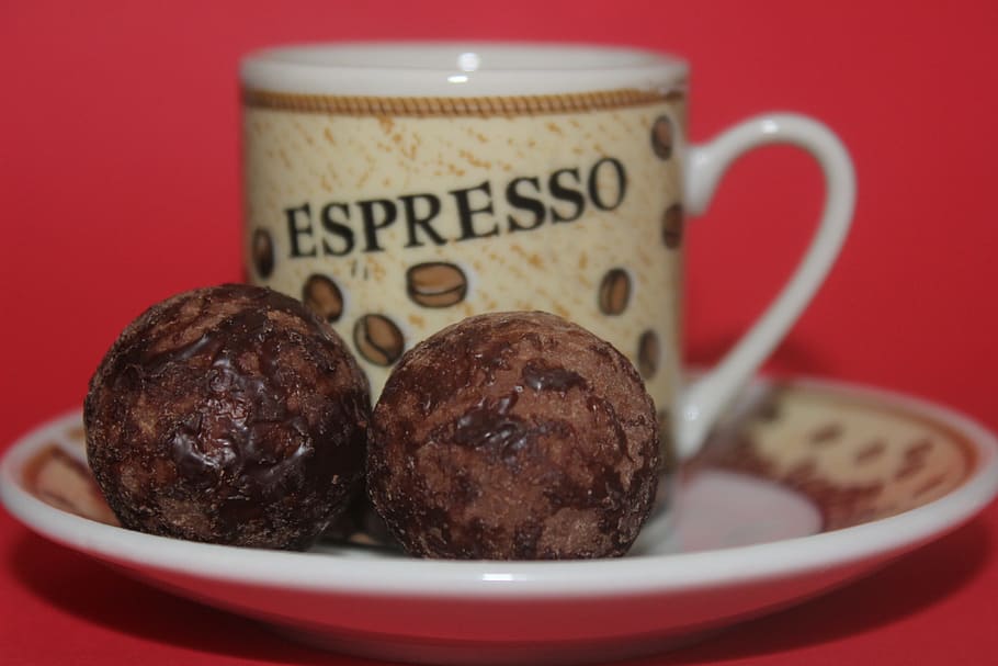 espresso, chocolates, benefit from, food and drink, red, cup HD wallpaper