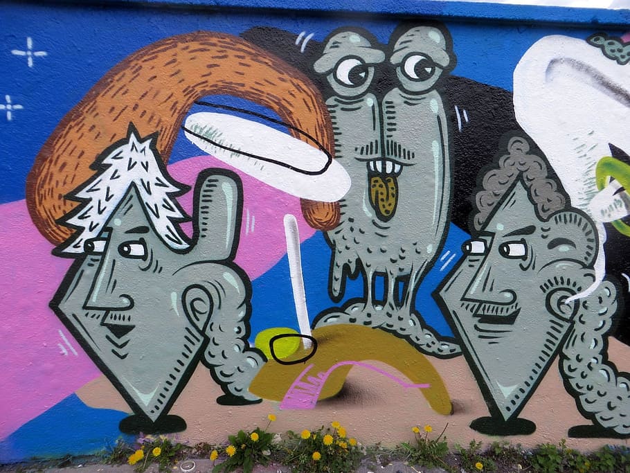 Sprayer, Artwork, grafftiy, schlachhofviertel, no people, day HD wallpaper