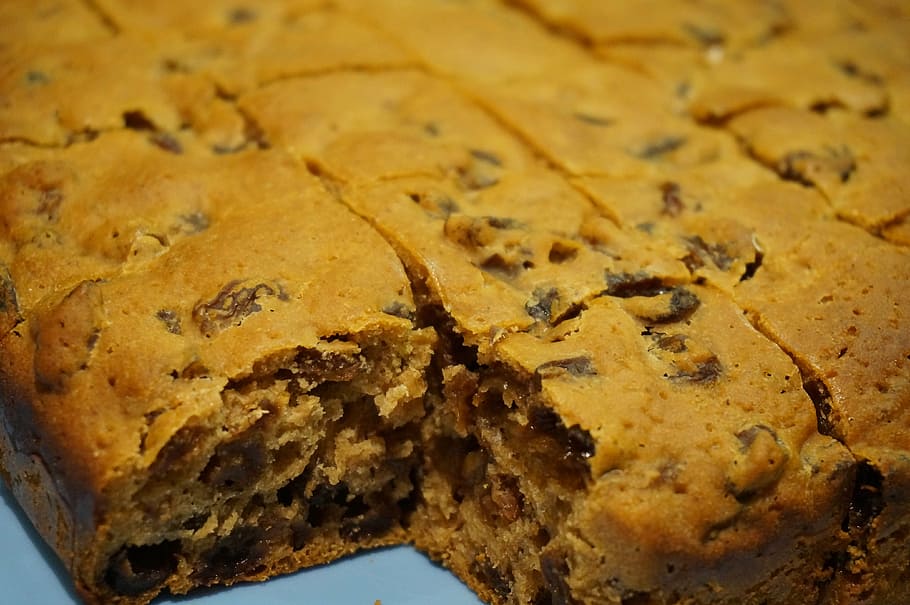 cake, fruit cake, slab cake, food, food and drink, baked, sweet food HD wallpaper
