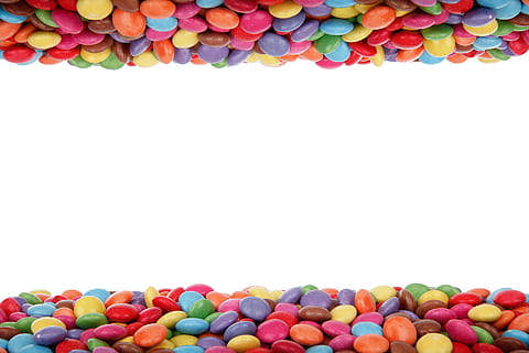 round assorted-color candies wallapaper, background, birthday HD wallpaper