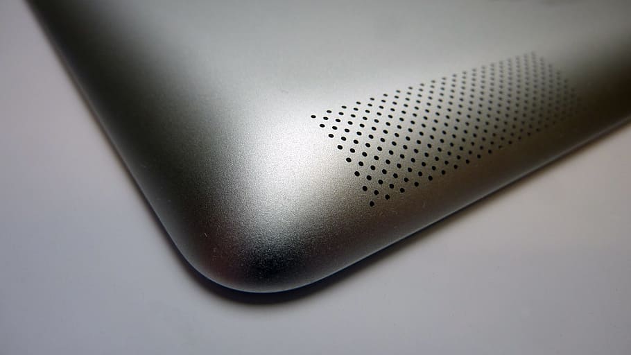 Ipad, Apple, Tablet, Touch, silver, reverse, back, silver colored HD wallpaper