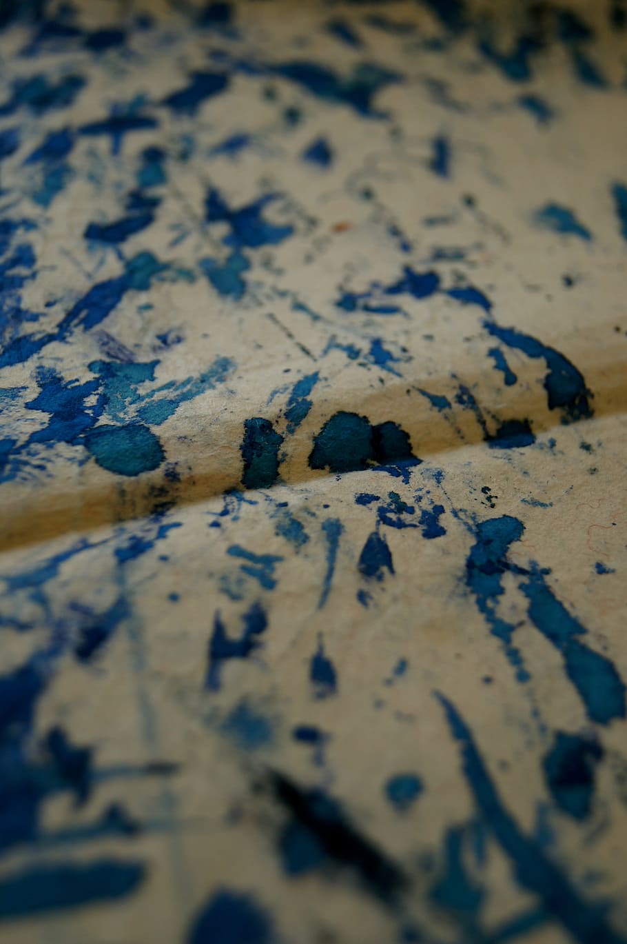 ink, leaf, book, old, historically, blue, mess, chaos, font HD wallpaper