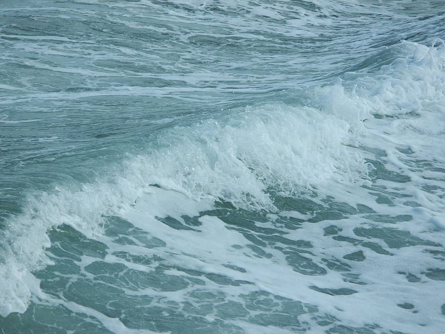 sea, wave, waves, summer, surf, foam, blue, croatia, italy HD wallpaper