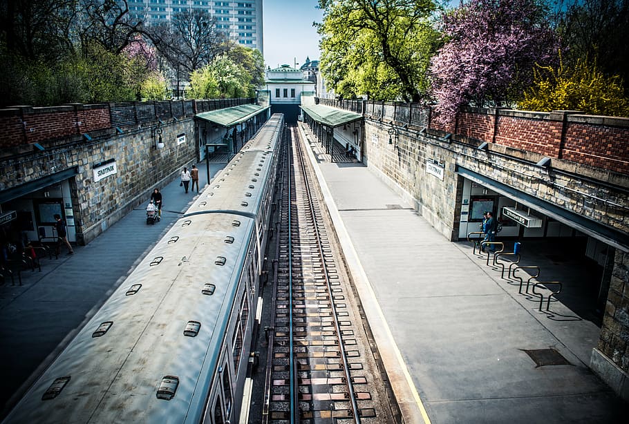 station, metro, underground, train, travel, railway, architecture HD wallpaper