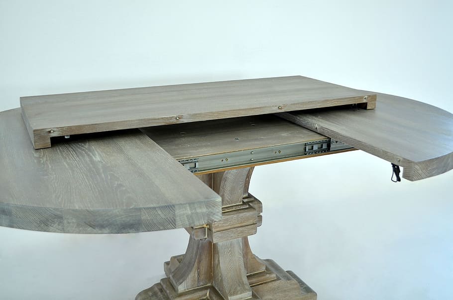 Oval, Table, Solid, Oak, built structure, architecture, no people HD wallpaper
