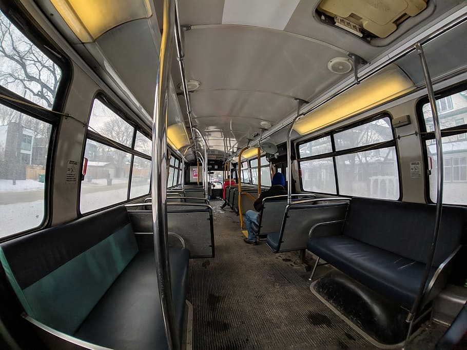 bus interior, train interior, transit, seat, seating, public transit HD wallpaper
