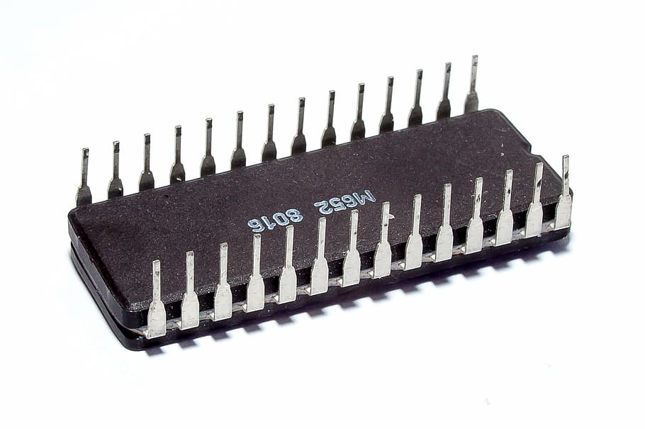 chip, data processing, pc, computer, component, ic, electronics HD wallpaper
