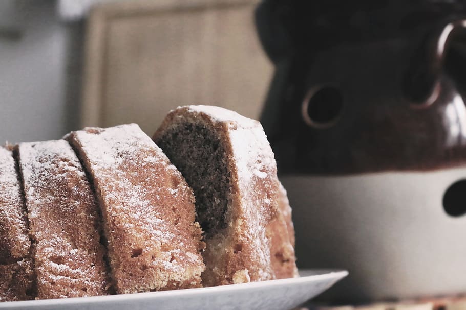cake, food and drink, close-up, freshness, indoors, focus on foreground HD wallpaper