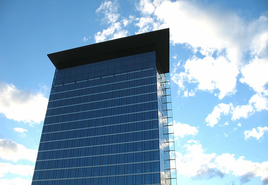 building, sky, clouds, business, urban, facade, munich, mpire HD wallpaper