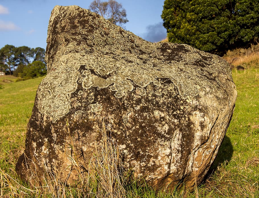 Rock, Boulder, Basalt, Geology, Lichen, volcanic, queensland HD wallpaper