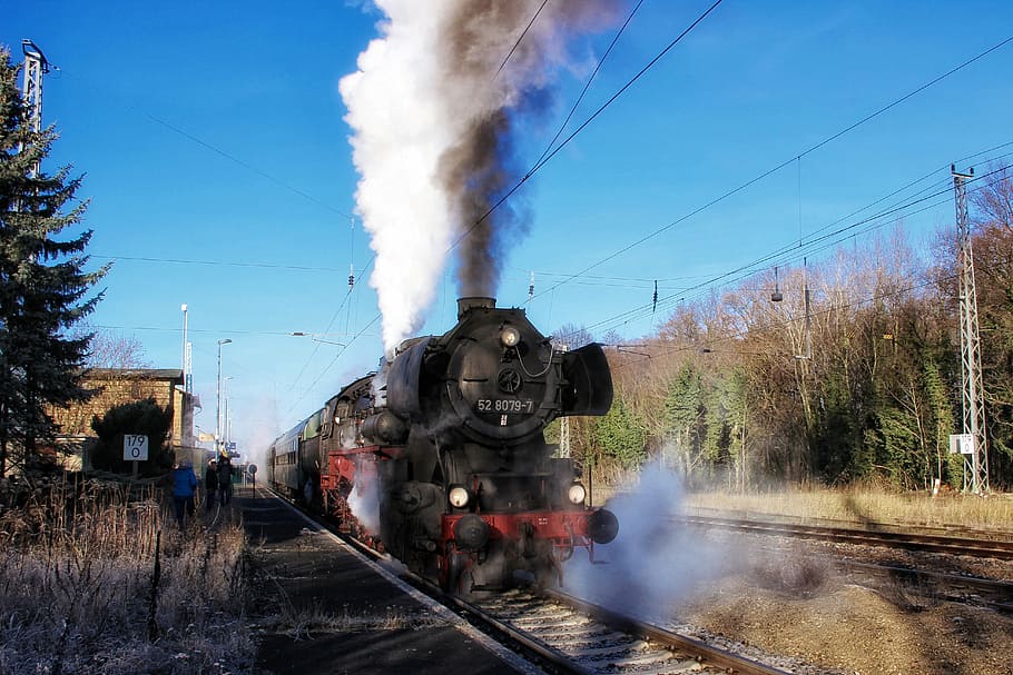 steam locomotive, railway, train, steam railway, railway nostalgia