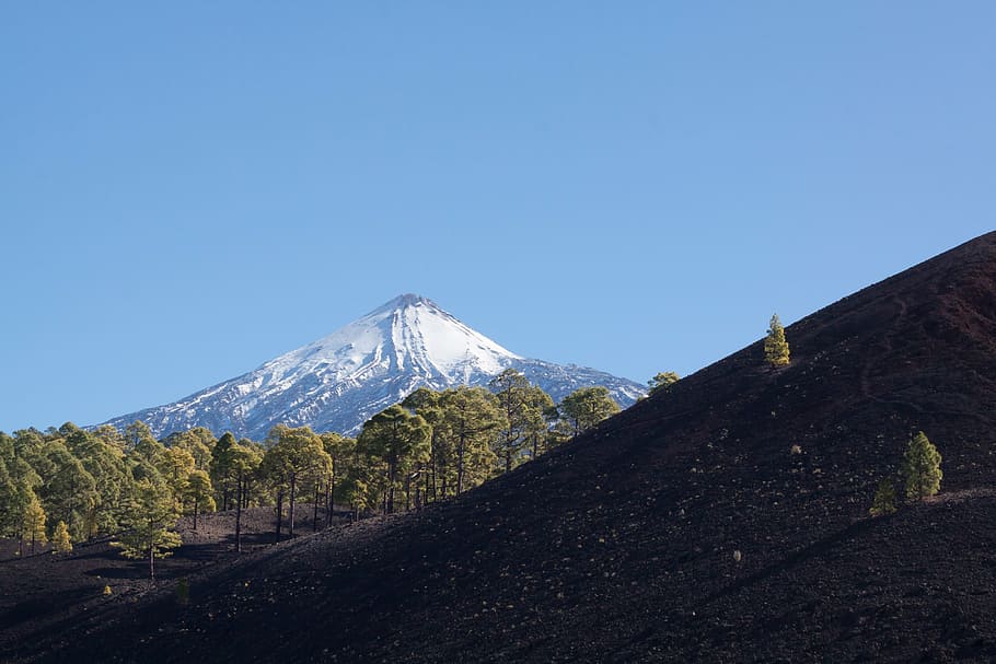 teide, volcano, mountain, summit, pico del teide, teyde, national park HD wallpaper