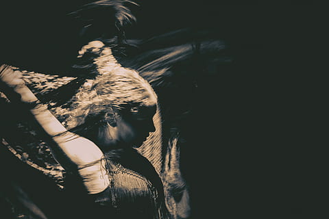 gray-scale photography of woman dancing, black, dance, dancer HD wallpaper