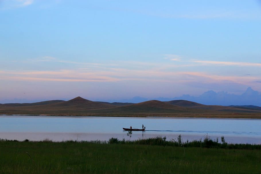 China, Inner Mongolia, Lake, nature, scenics, beauty in nature HD wallpaper